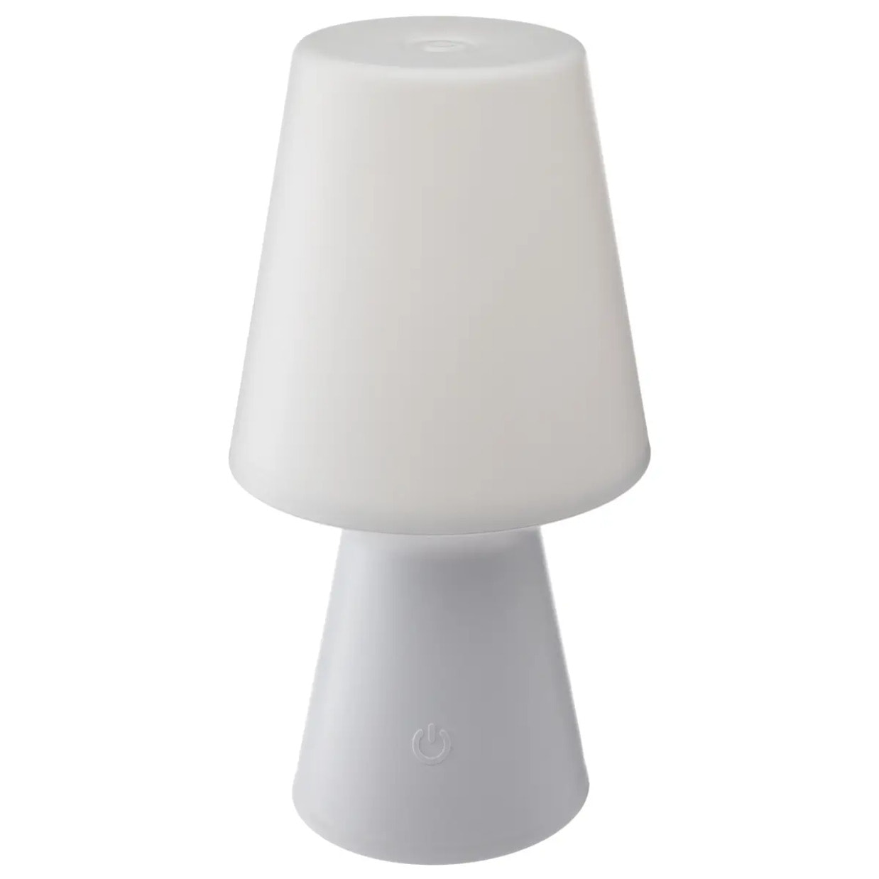 Lampe LED extérieur "Wiza" blanc H23cm