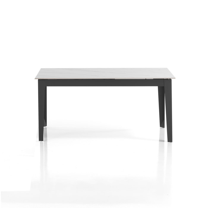 Oresteluchetta tavolo allungabile HARPER BLACK MARBLE