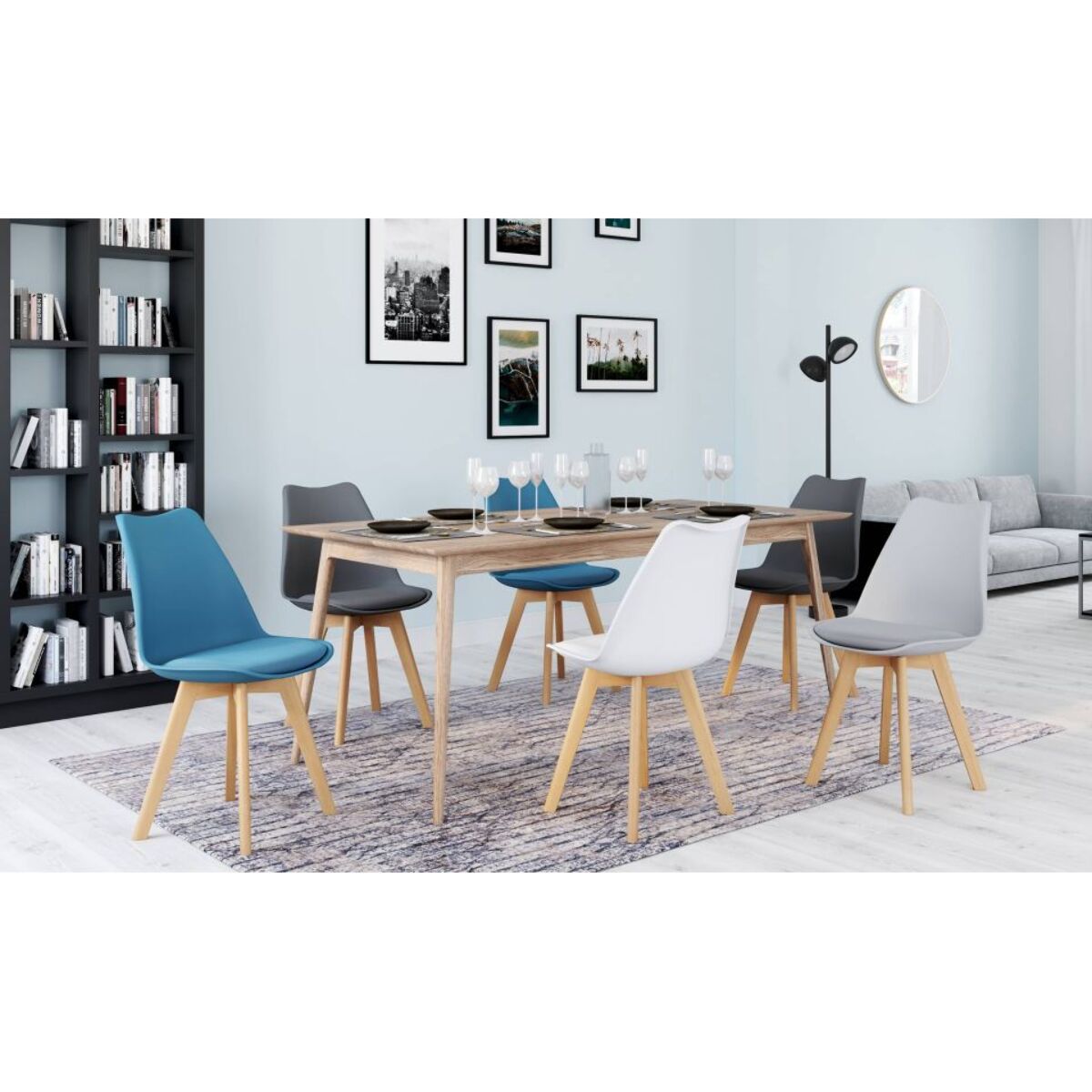 Chaises scandinave Nordia