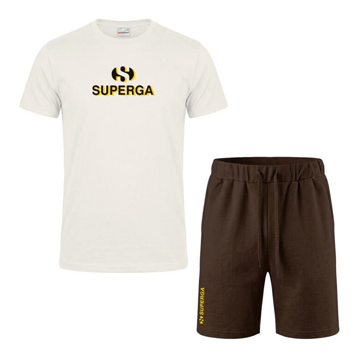 Completo Uomo SUPERGA Corto Cotone Jersey