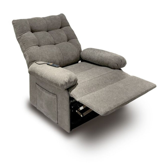 Sillón Relax Cosmo Lift Gris Tabaco
