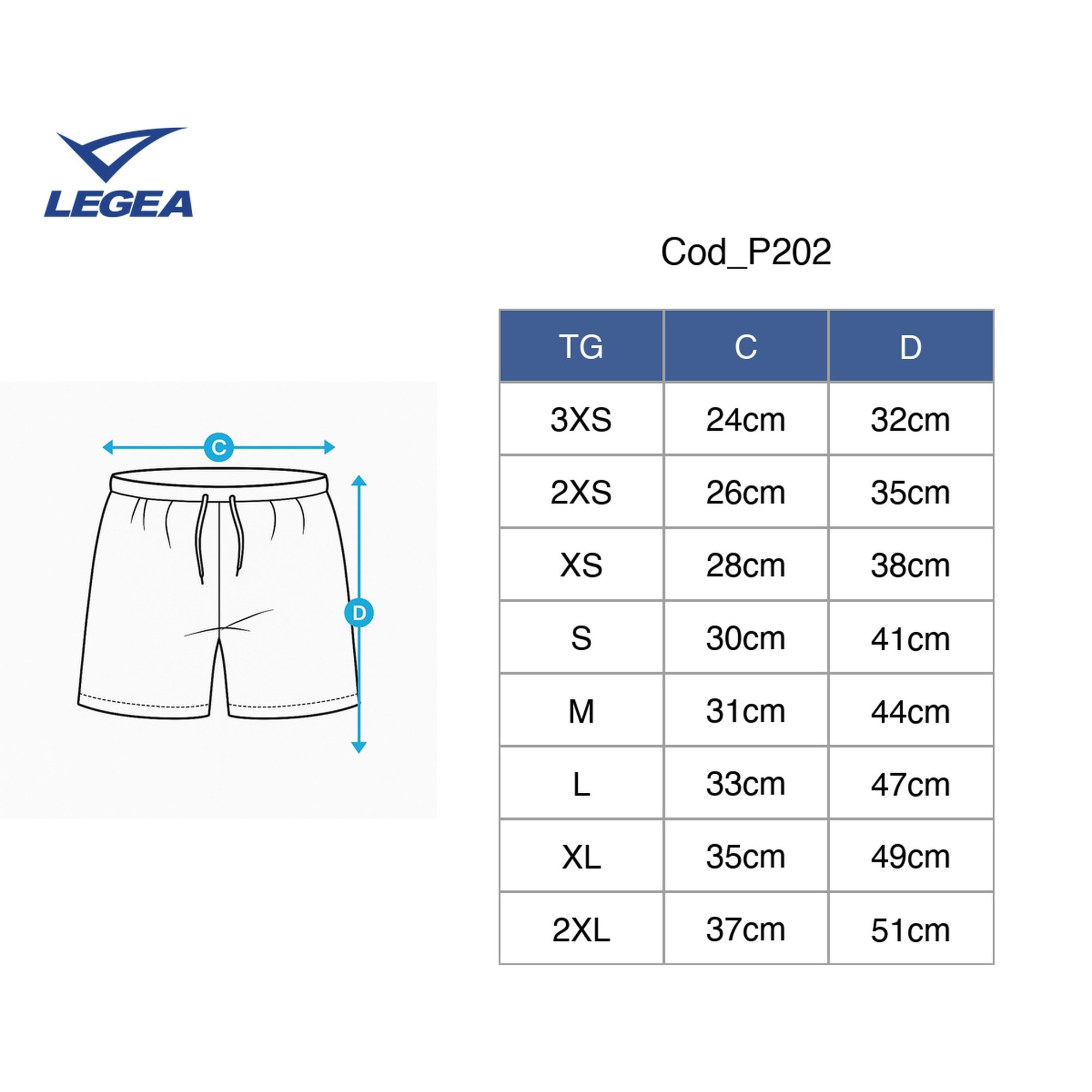Pantaloncini da calcio TAIPEI bianco