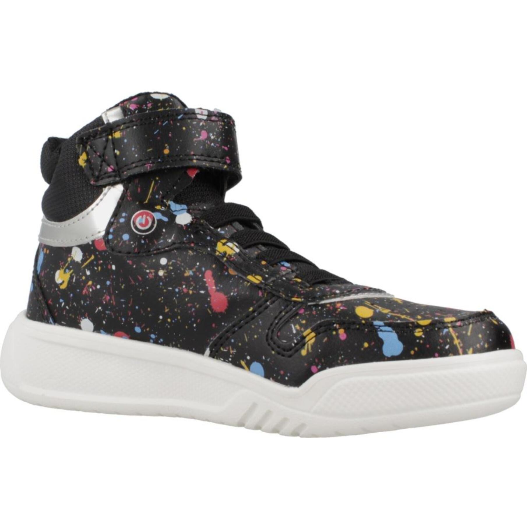 Zapatillas Niño de la marca GEOX  modelo J ILLUMINUS NEGRO