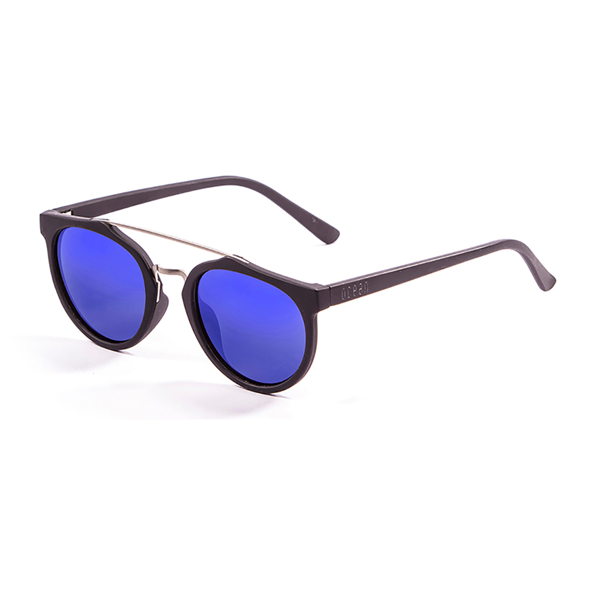 Gafas de sol OCEAN CLASSIC I - Negro mate / Revo azul
