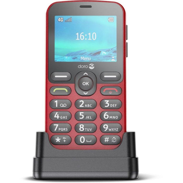 Téléphone portable DORO 1880 Rouge