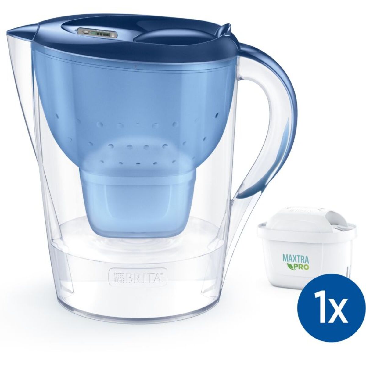 Carafe filtrante BRITA marella XL bleu