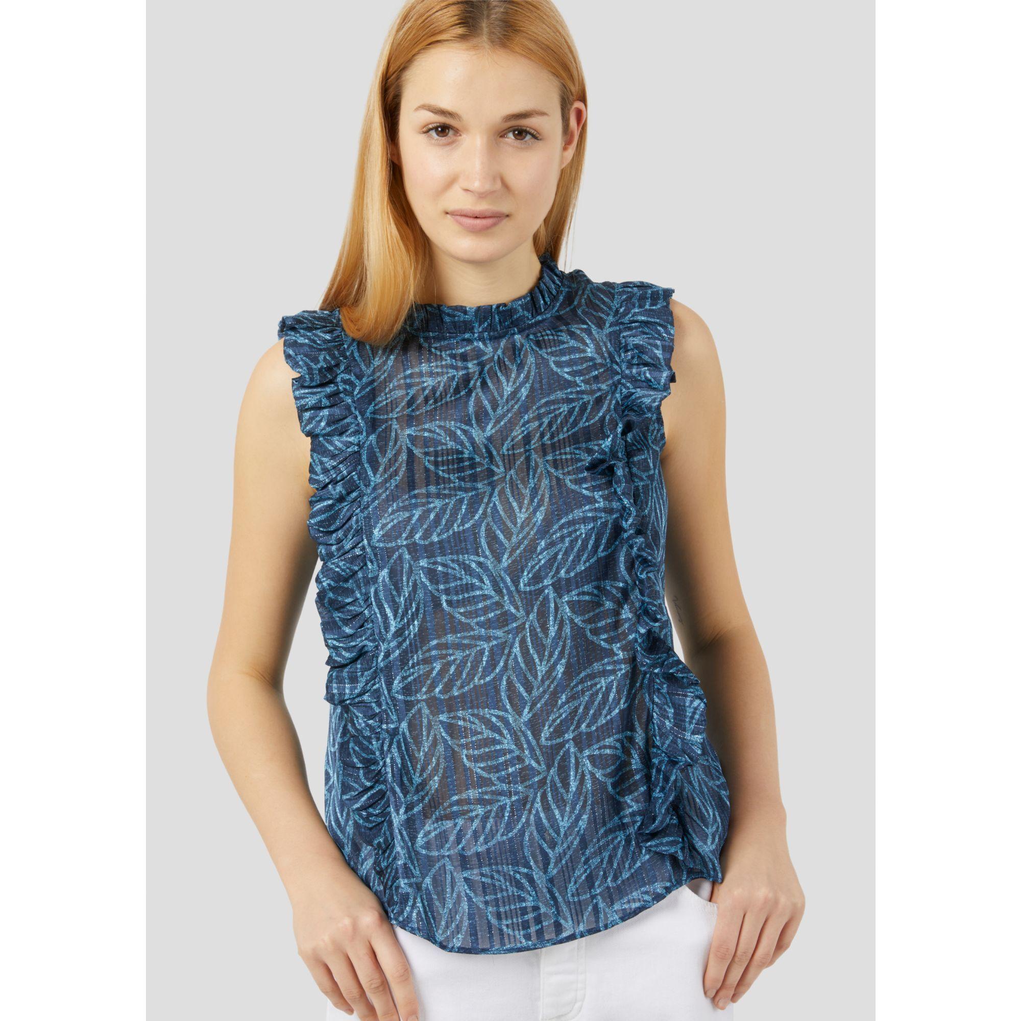 BLUSA BLU SCURO CONBIPEL