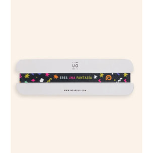Pulsera Tela "Eres una fantasía"
