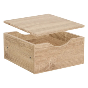Tiroir et étagère 31cm "Mix N' Modul" effet chêne naturel