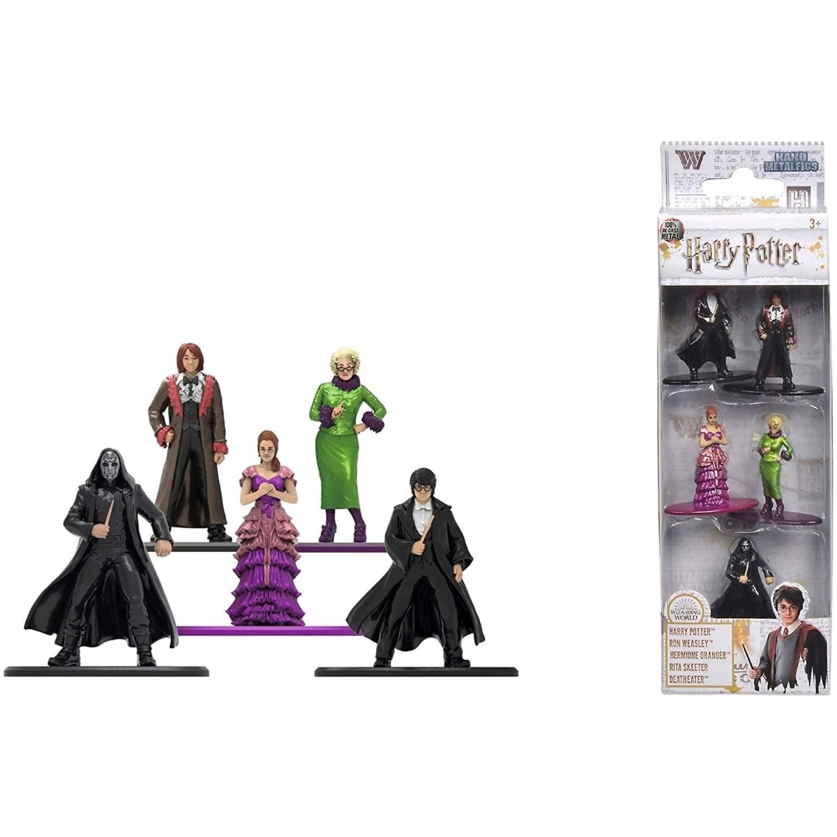 Harry Potter Set con 5 Personaggi Die Cast da 4 Cm Giocattolo Simba