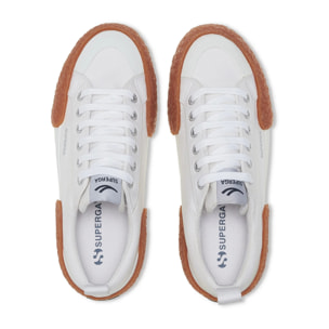 Superga - Sneakers Uomo Donna Bianco - 2660 Stripe Big Bumpers