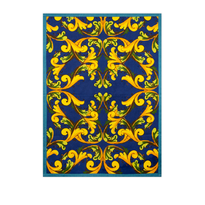 Set Canovaccio Presina e Guanto da Cucina Excelsa – Trinacria, Cotone Multicolore