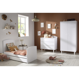 Lit bébé évolutif 70x140 - Little Big Bed - têtes de lit panneaux
