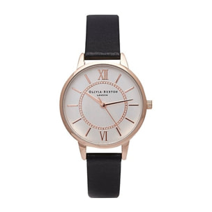 Reloj Olivia Burton OB15WD59 Mujer Analogico Cuarzo con Correa de Piel sintetica