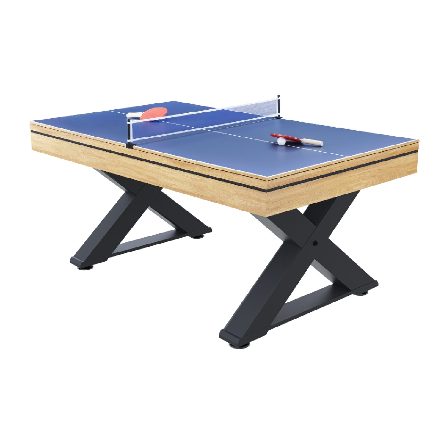 Table multi-jeux, ping-pong et billard en bois ARIZONA