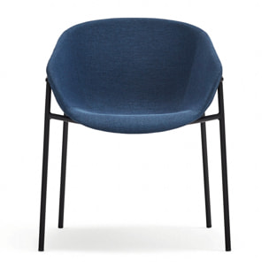Silla Hug azul oscuro 2P/Caja