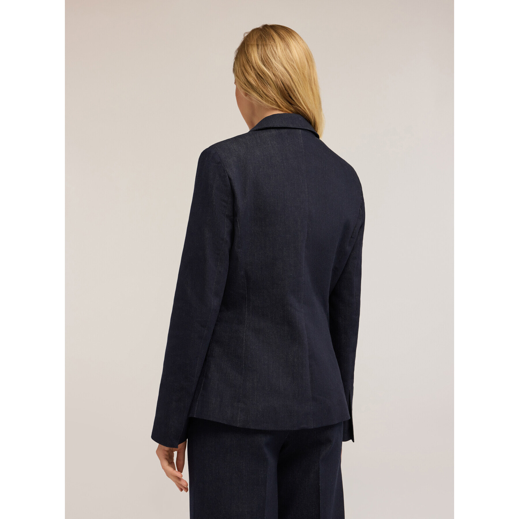 Motivi - Giacca blazer in denim - Blu