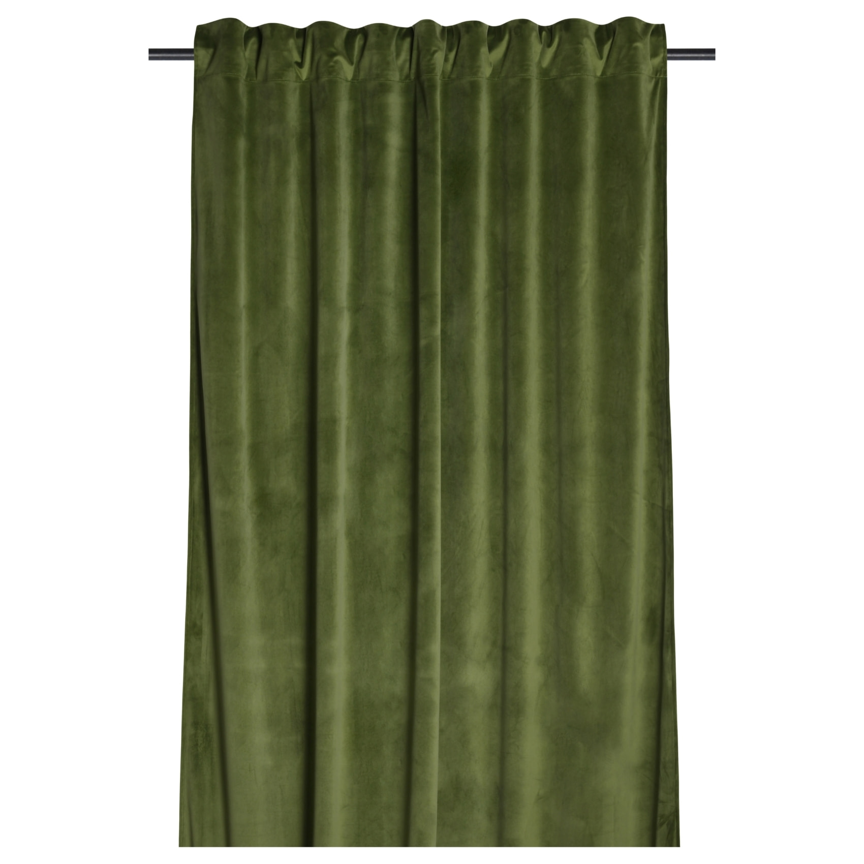 Rideau en velours tamisant - Kaki