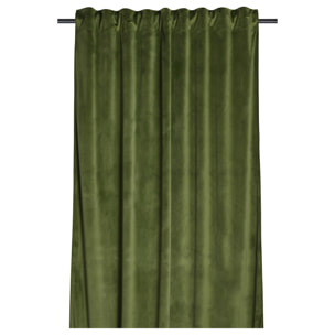 Rideau en velours tamisant - Kaki