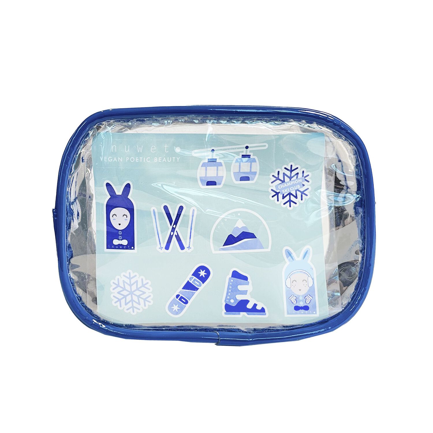 Skiclub - Trousse Baumes à Lèvres 2 x 3,5 g + Stickers