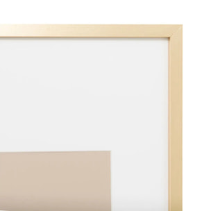 Cadre photo "Manu" doré 50x70cm