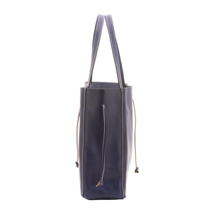 Borsa a spalla  unisex In Vera pelle Made in Italy 30x16x23 cm