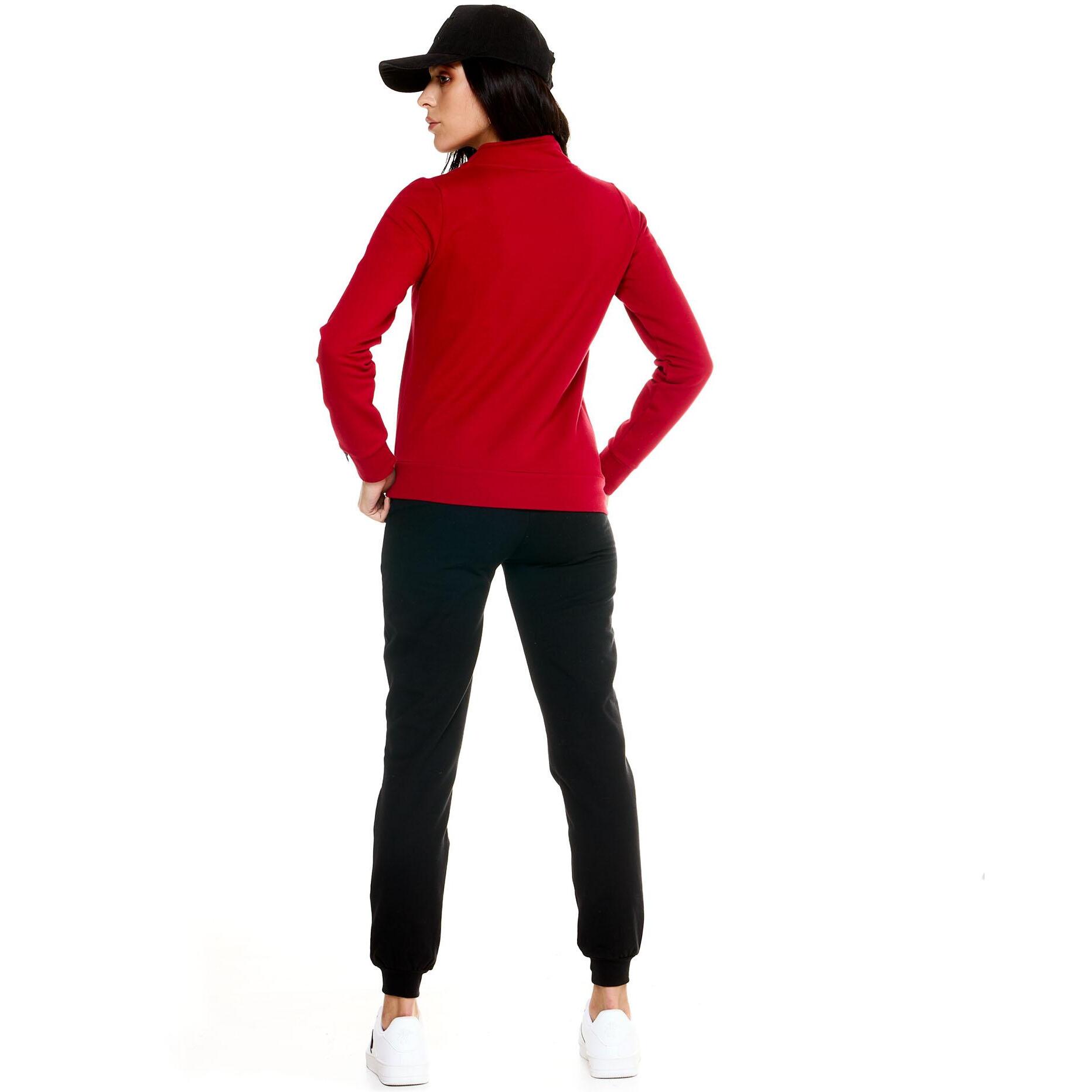 Chándal de mujer Leone con cremallera completa Blackout