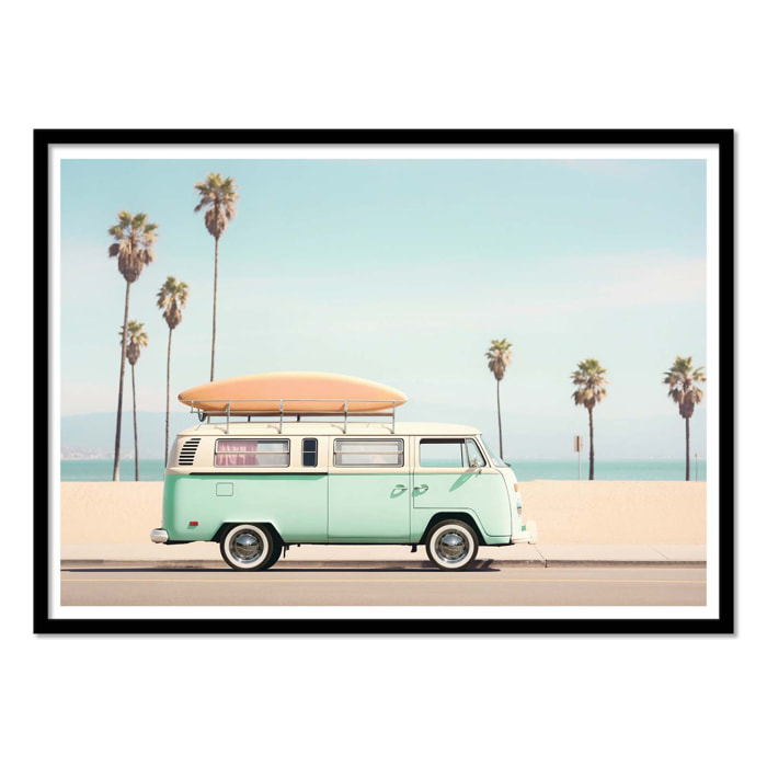 Affiche - California Pacific Van - Philippe Hugonnard