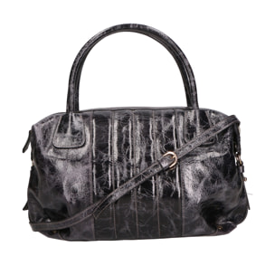 Borsa a spalla da Donna Wilma in Vera Pelle Made in Italy 34x23x13 cm