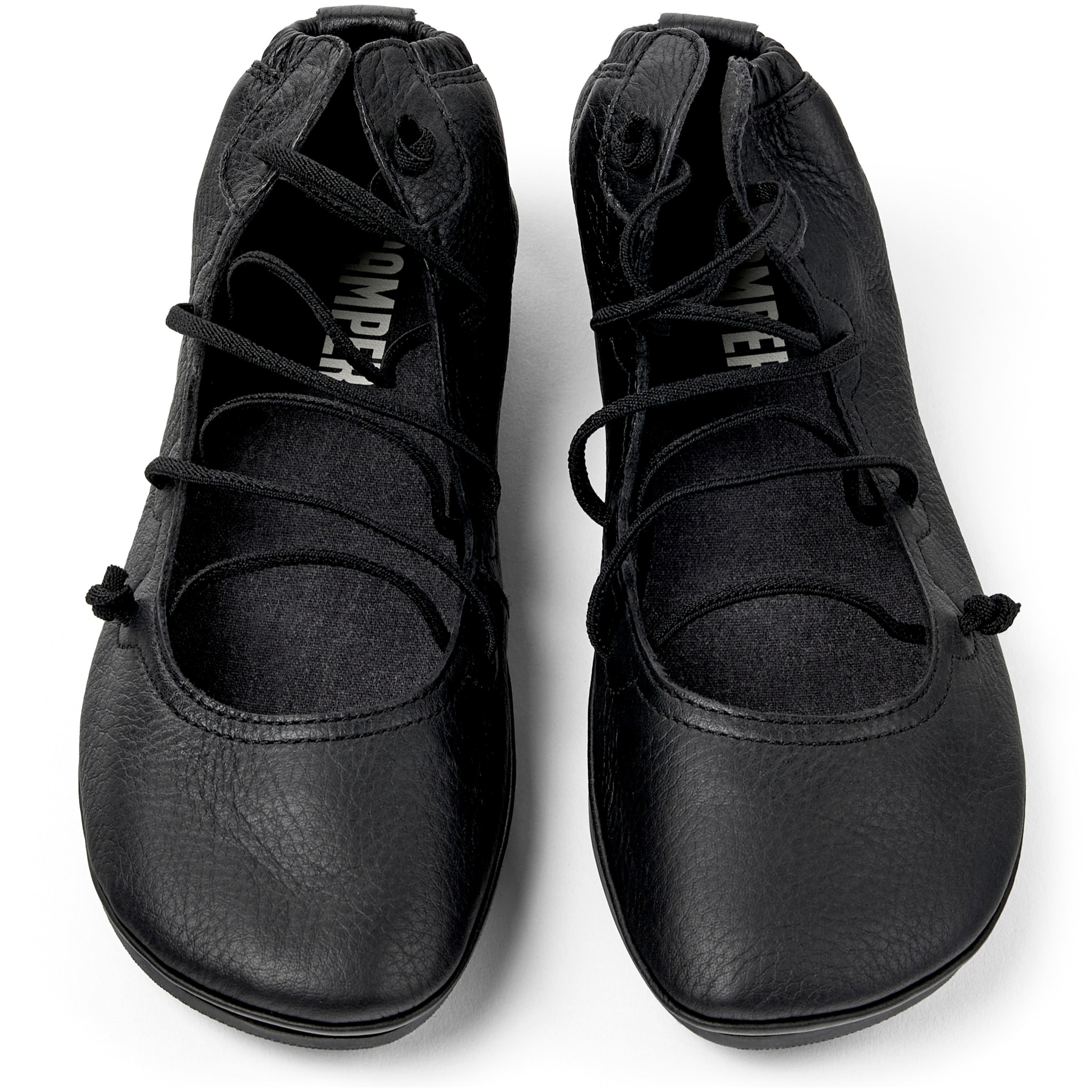 Bailarinas - CAMPER Right Nina - Negro - Cuero liso