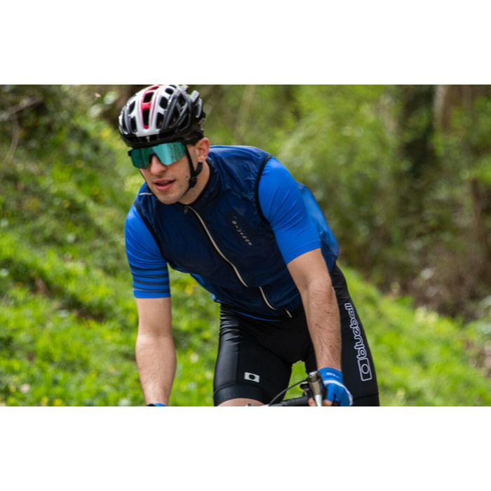 CULOTTE DE COMPRESIÓN CICLISMO PARA HOMBRE CORTO BLUEBALL EN NEGRO