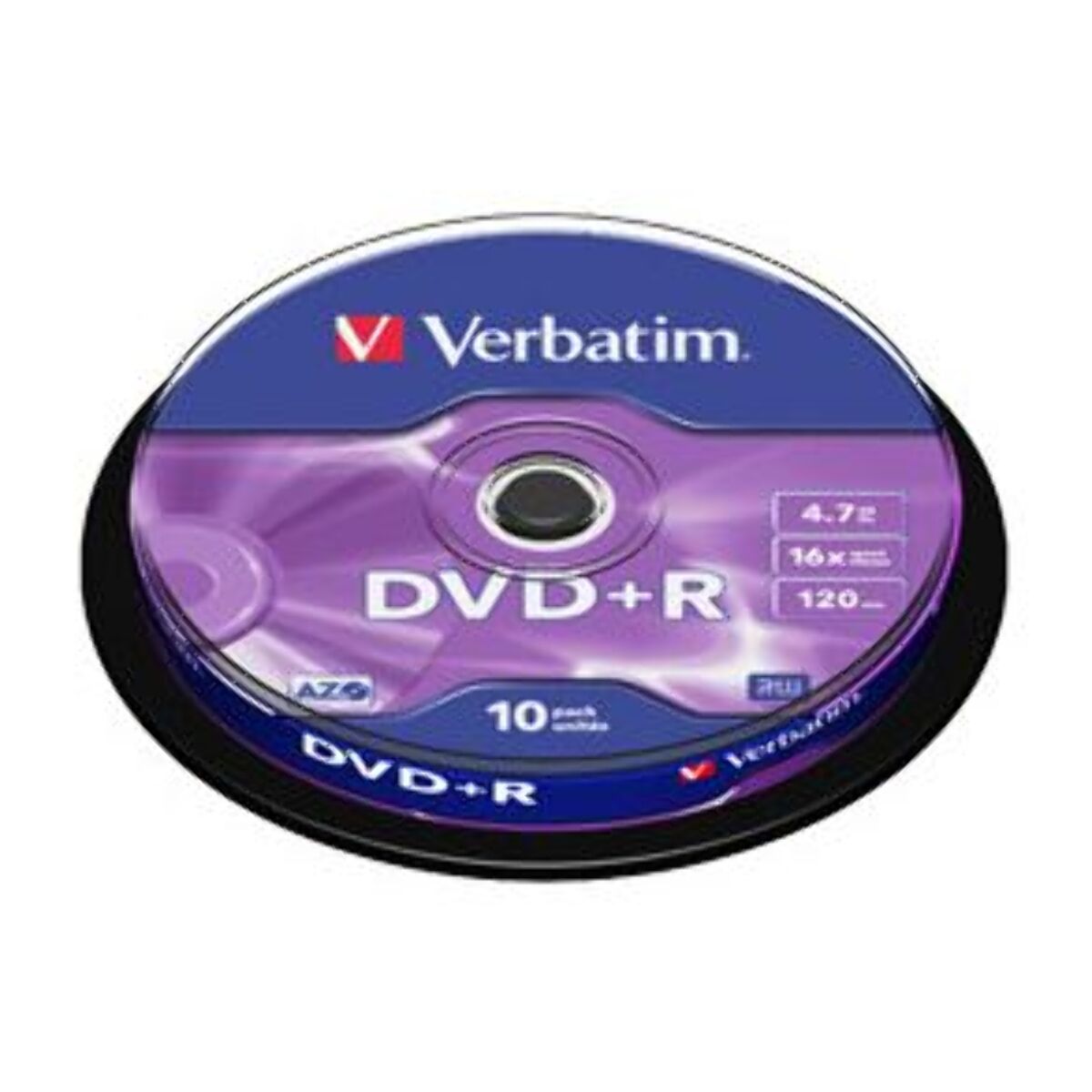 DVD vierge VERBATIM 43498 DVD+R SP10 DATALIFE+ 16X