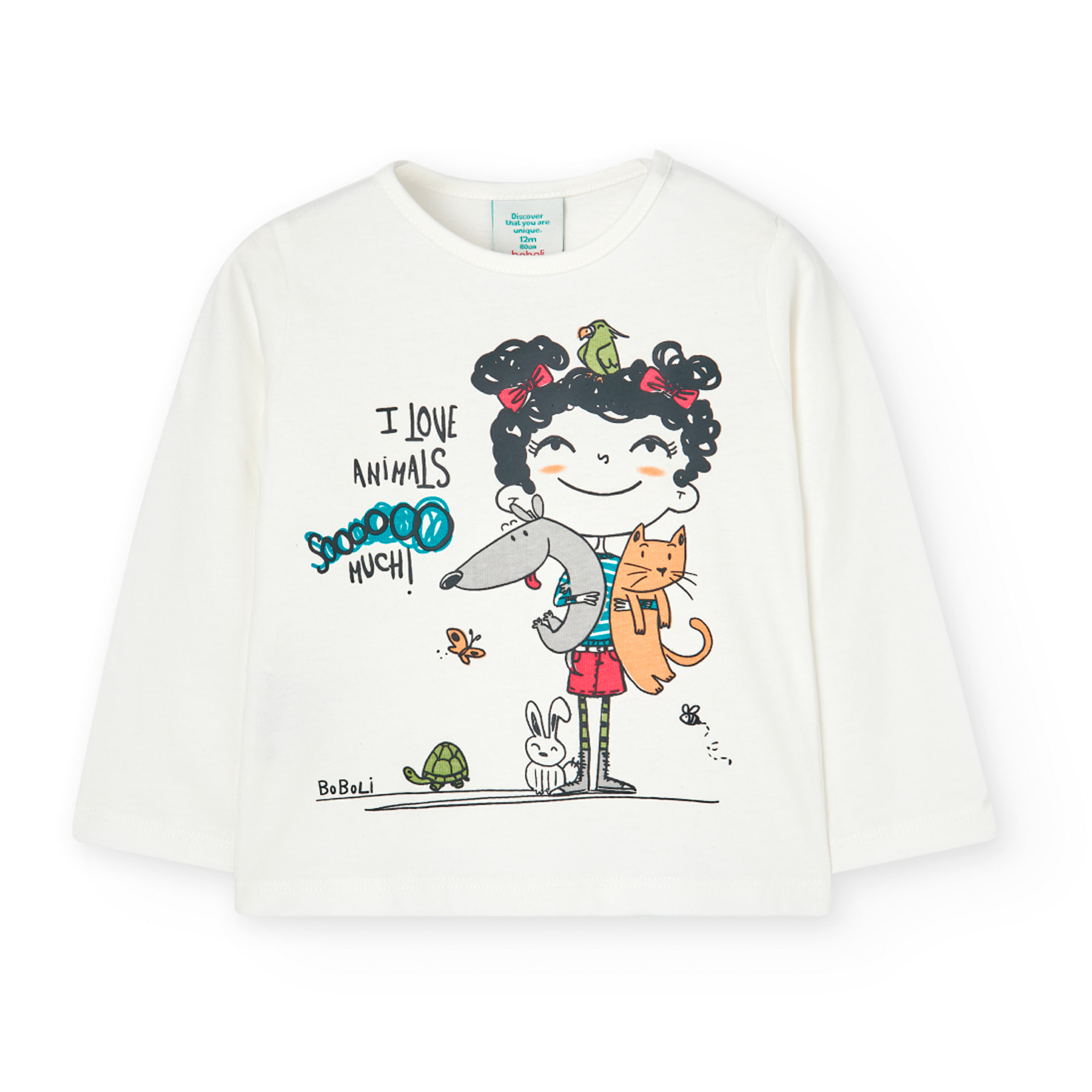 Camiseta punto de bebé niña -BCI