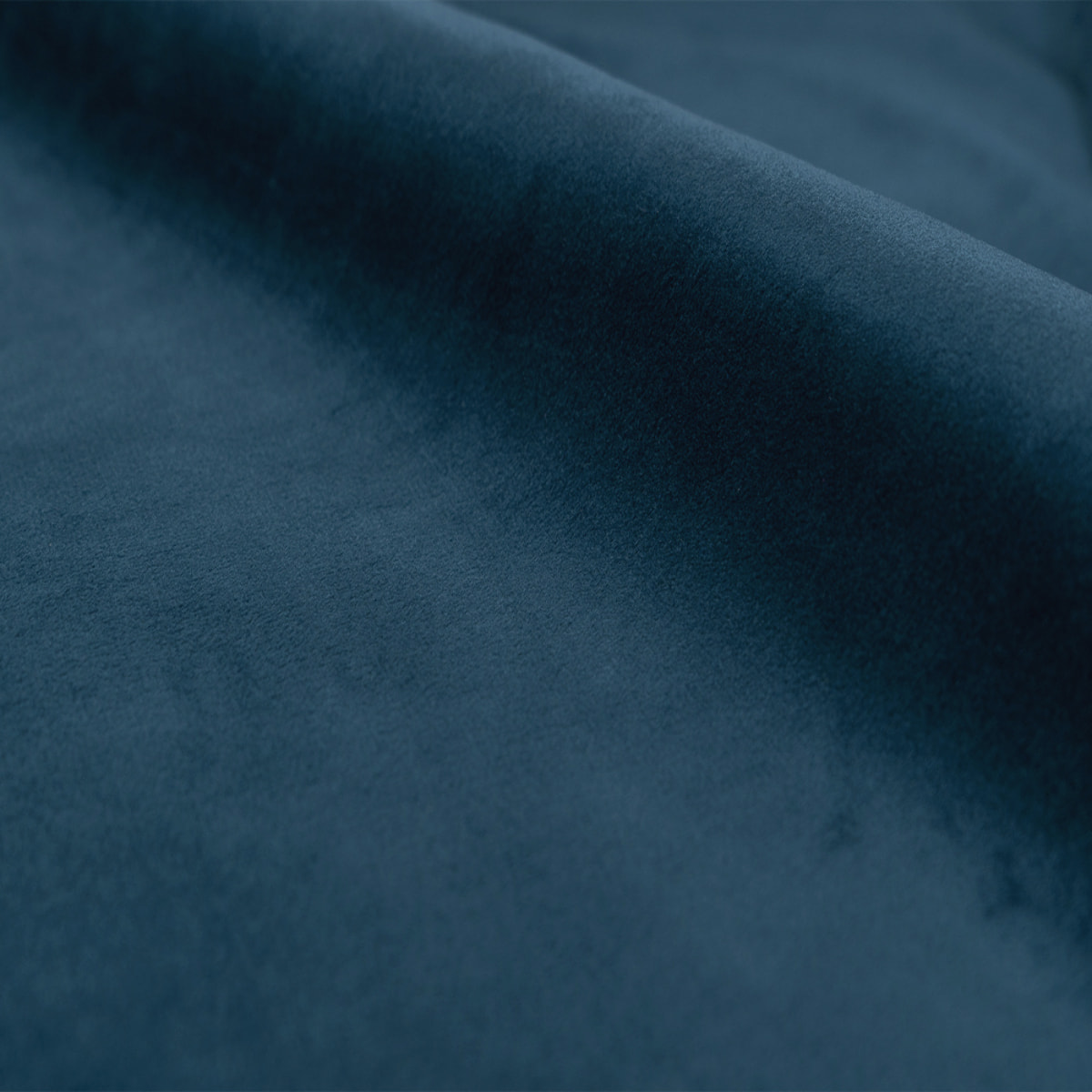 Fauteuil en velours bleu foncé - Mona