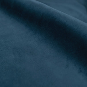 Fauteuil en velours bleu foncé - Mona