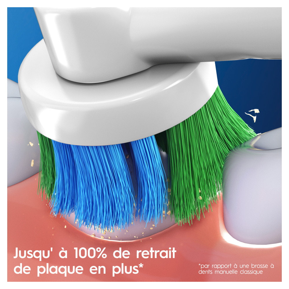Oral-B Precision Clean Avec CleanMaximiser, 2 Brossettes