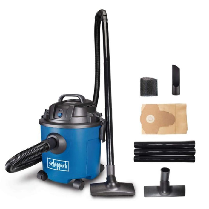 Aspirateur eau et poussière SCHEPPACH 16L 1200W - NTS16