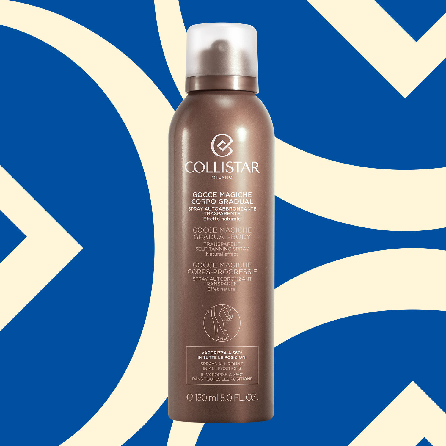 Gocce Magiche Corps Progressif - Spray autobronzant transparent - Effet naturel