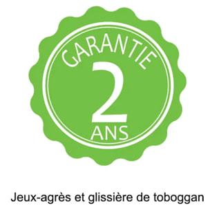 Portique métal 2,20 m Axion MAHO - 5 Enfants