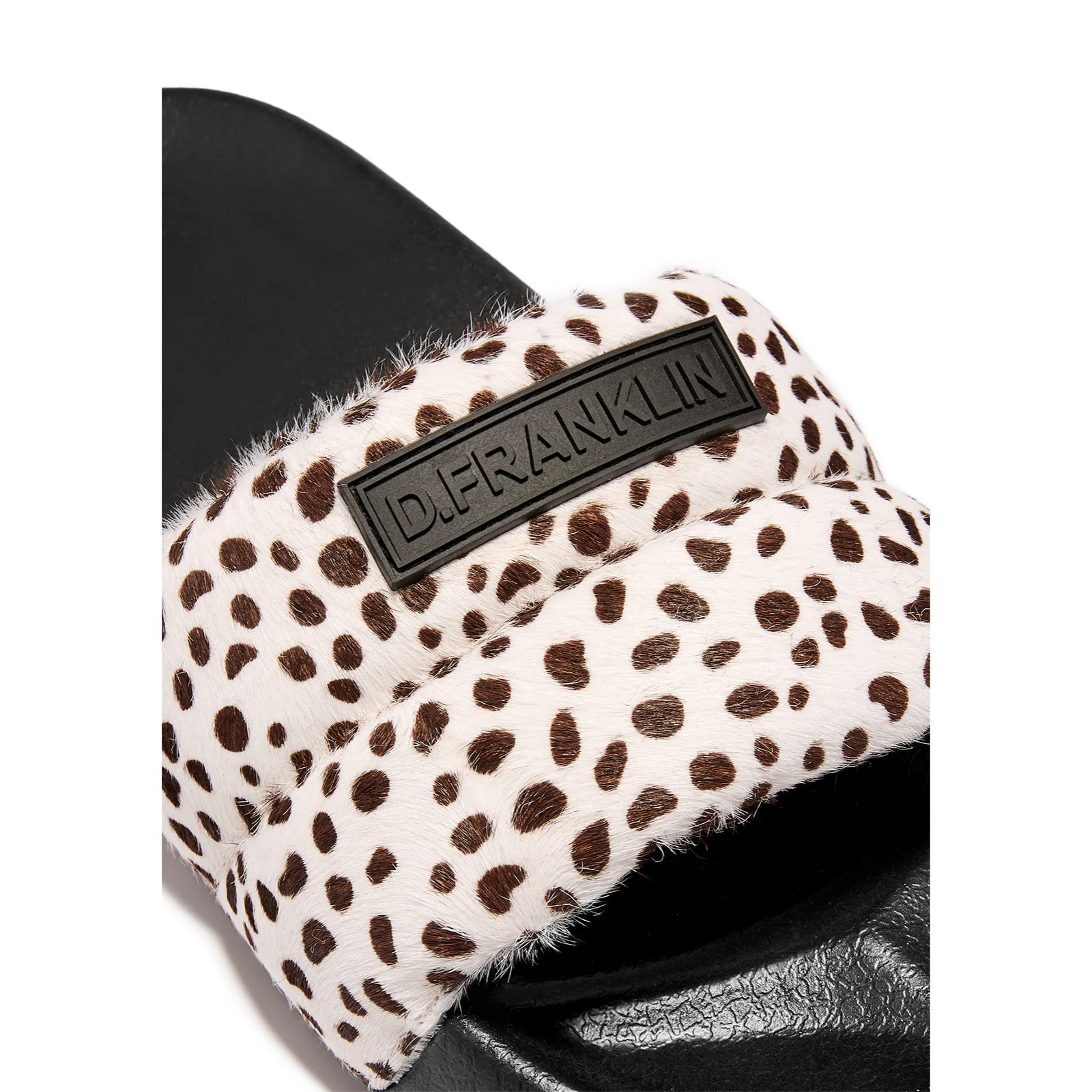 Chanclas Venice Mujer Piel con Estampado Animal