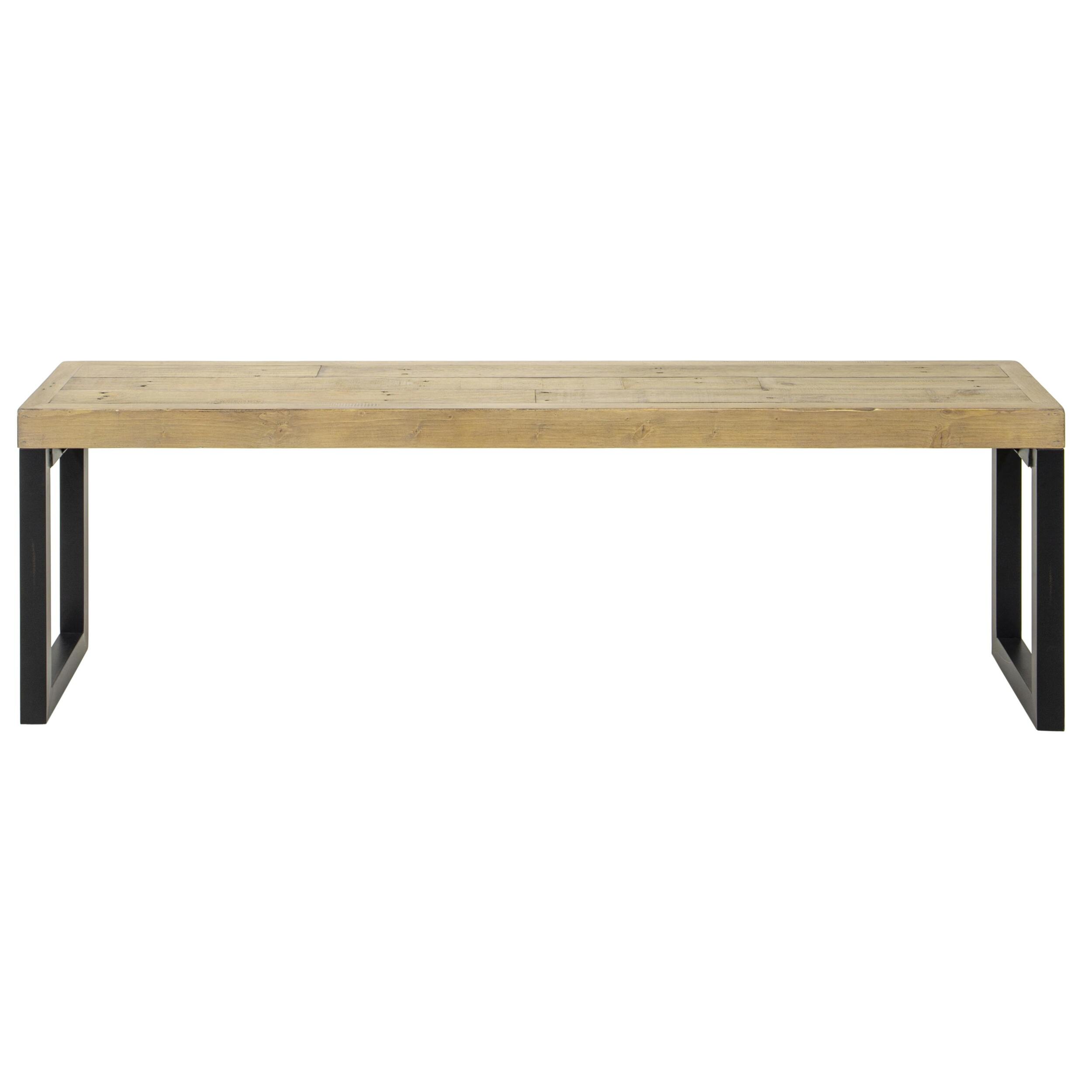 Banc de table en bois recyclé 155 cm AUCKLAND