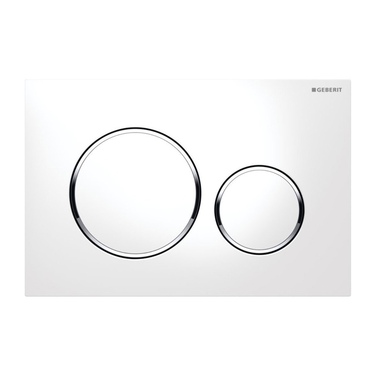 Pack WC Bati Geberit Duofix UP320 + WC Villeroy & Boch sans bride Architectura, fixations invisibles + Plaque blanche