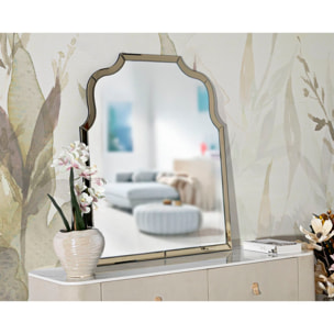 SPECCHIO DA MURO ANKARA ORO (MISURA SPECCHIO CM 78X93)