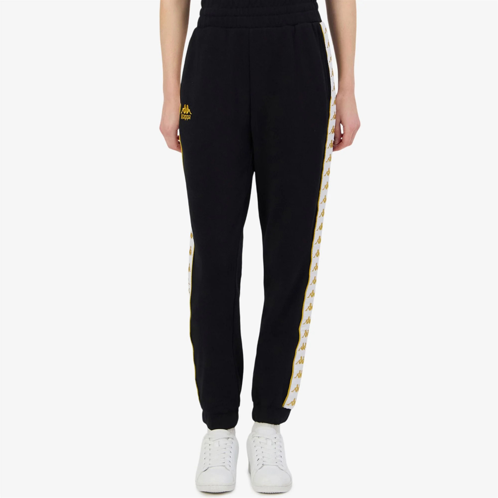Kappa - Pantaloni Donna Nero - 222 Banda Adina