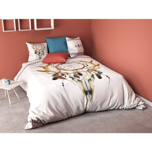 Parure Housse De Couette 3pcs 100% coton 51fils Cheyenne