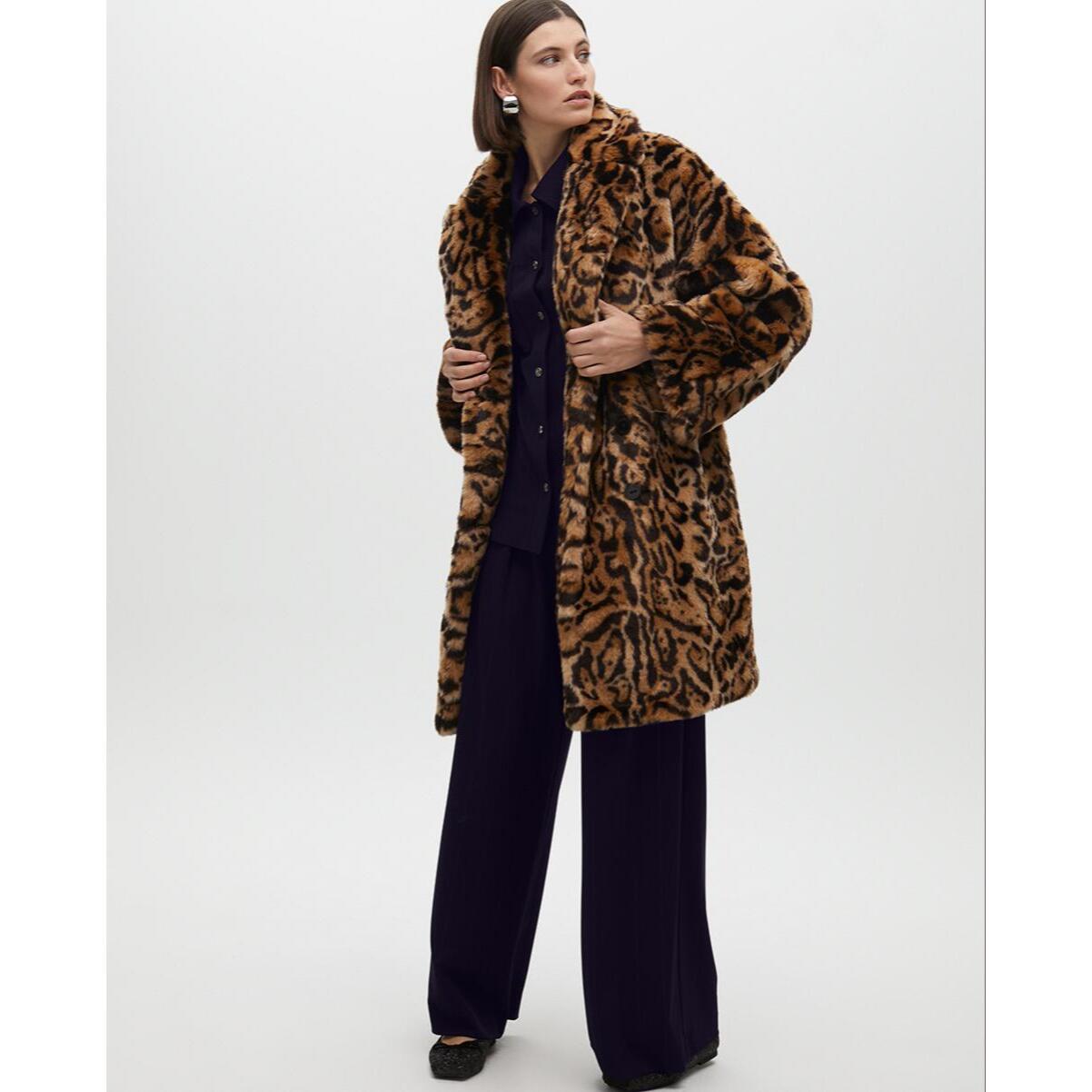 Pantaloni a Righe Diplomatiche Lamé a Pieghe