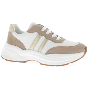 Armata di Mare Scarpe Donna Sneakers Casual con Soletta in Memory Foam AMD S51H44 White Gold