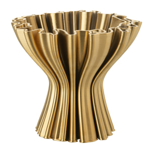 J-Line vase - porcelaine - or