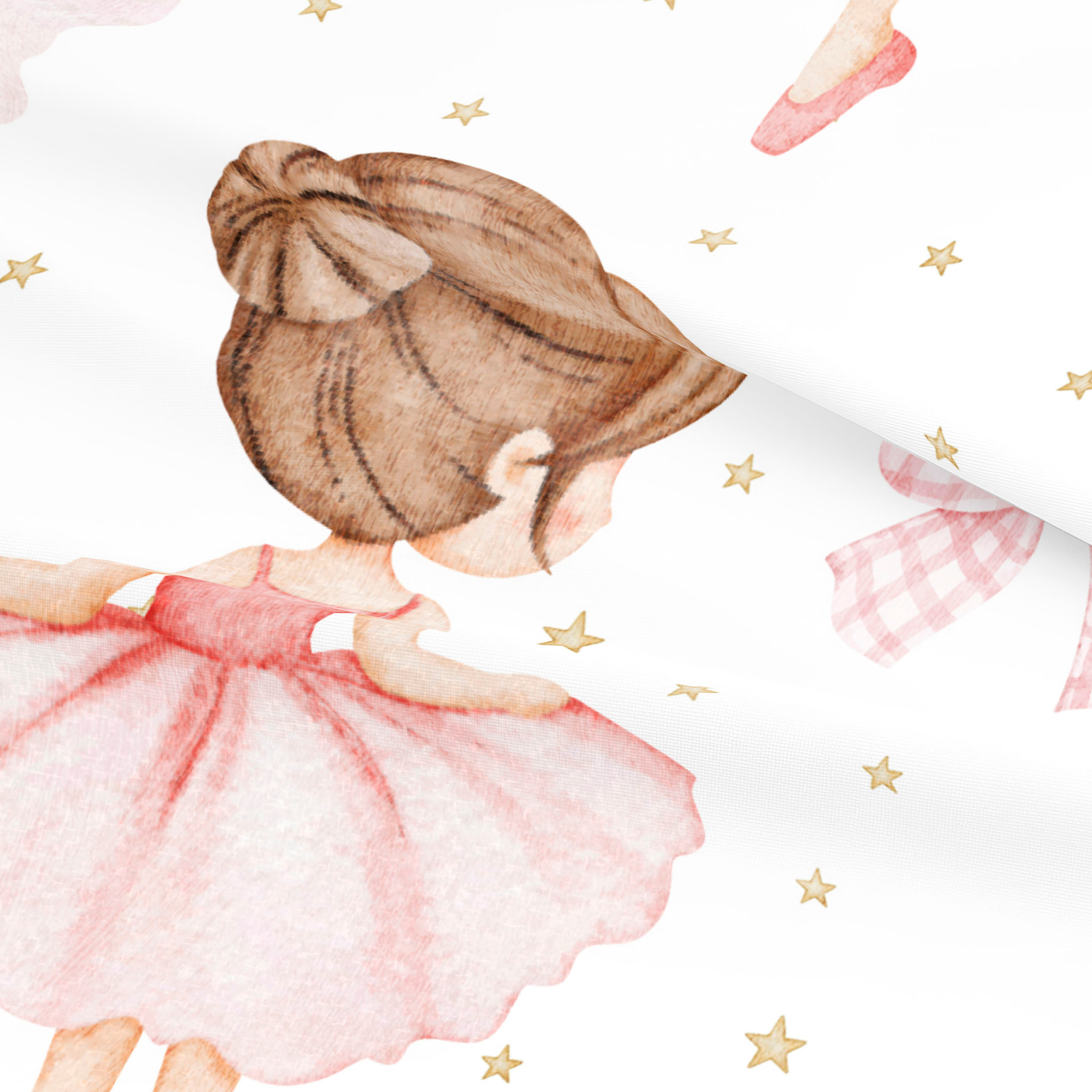 Cool Kids - Juego de Sábanas Estampadas - Infantil - Incluye 1 Funda de Almohada + 1 Sábana Bajera - 100% Algodón - Ballet