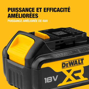 Batterie XR 18V 4 Ah Li-Ion - DEWALT - DCB182-XJ